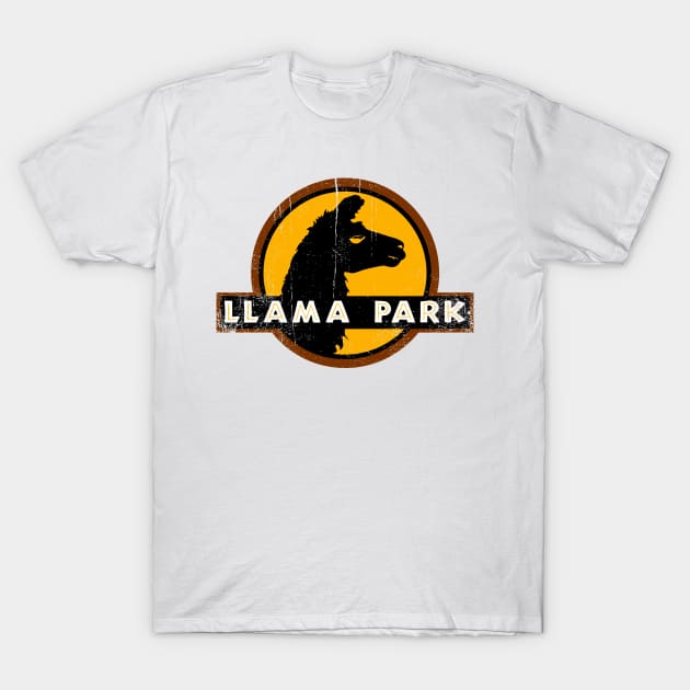 Llama Park T-Shirt by nickbeta